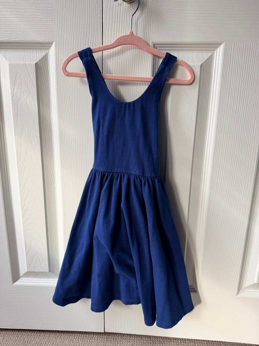 Alice + Ames Girls Navy Blue Tank Twirl Dress Size 4